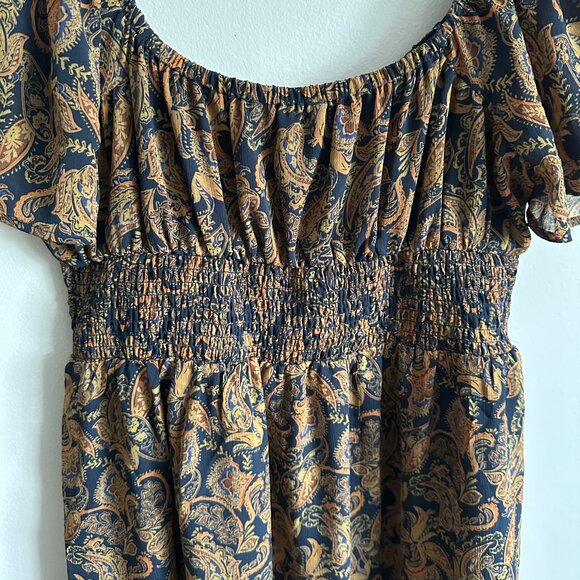 Eliza Smocked Mini Flare Dress - Picture 12 of 12